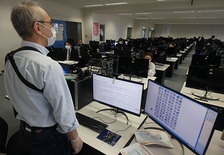 遠隔授業 北海道情報大学